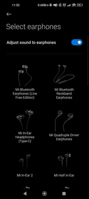 Earphones android App screenshot 2